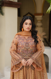 LUX-01-02-25 (SAHANA) 3PC - Tehzeeb Fashion